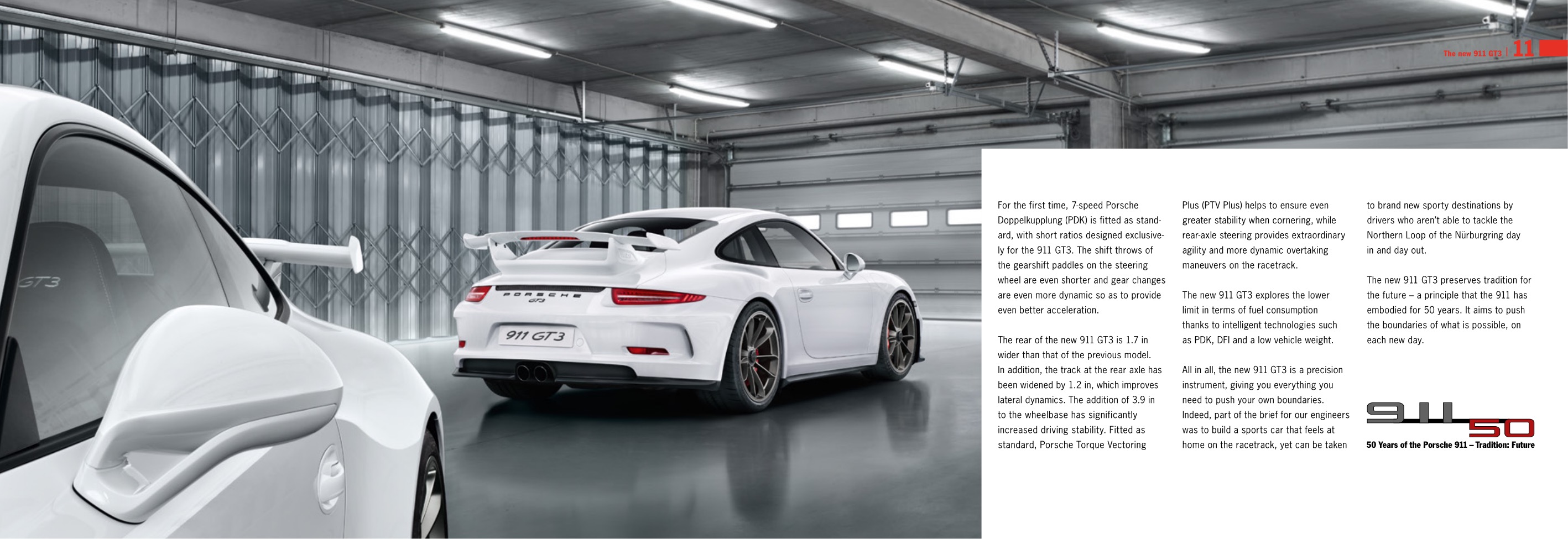 2014 Porsche 911 GT3 Brochure Page 13